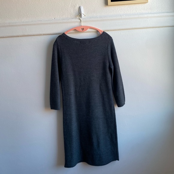 Mossimo Dark Grey Sweater Dress - Picture 4 of 5